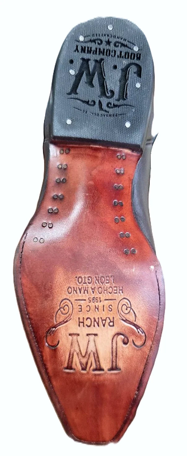 Holland toe western boot, product photograph
