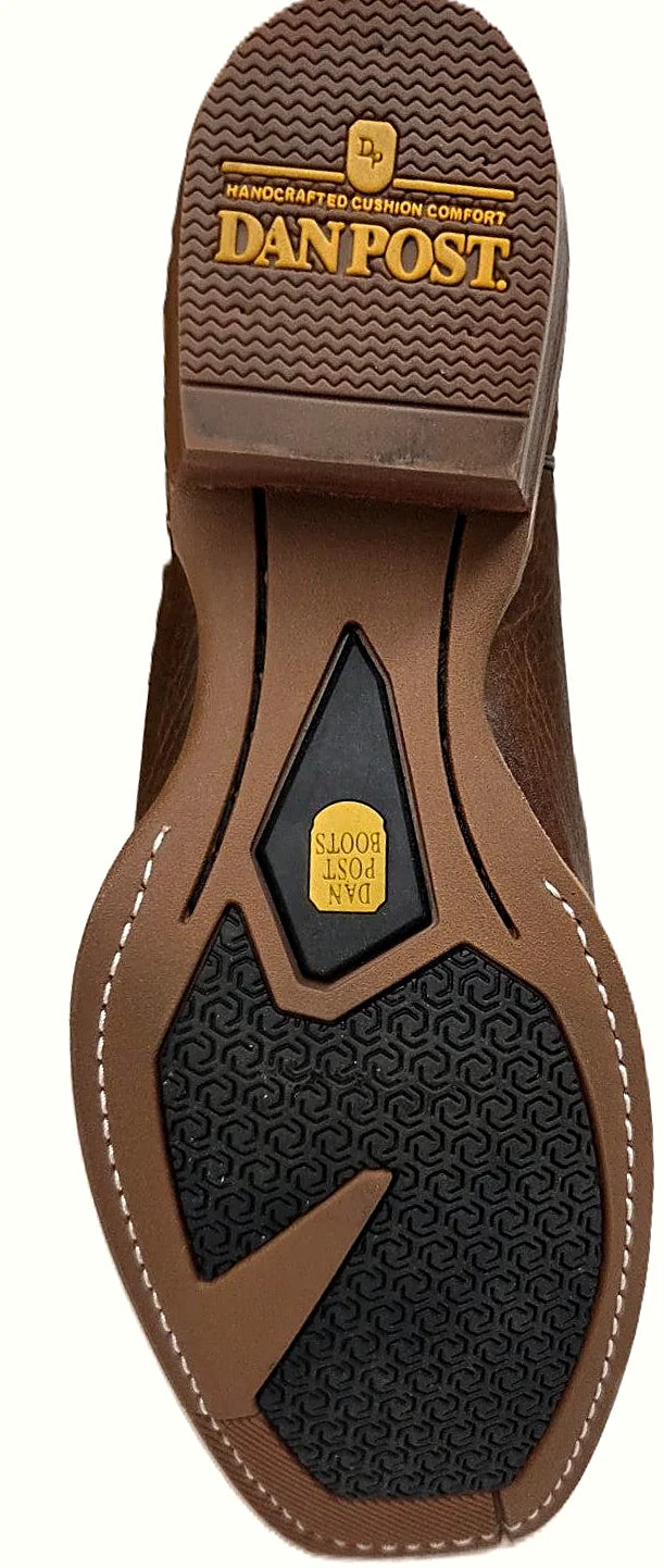Western boot with a removable orthotic insole