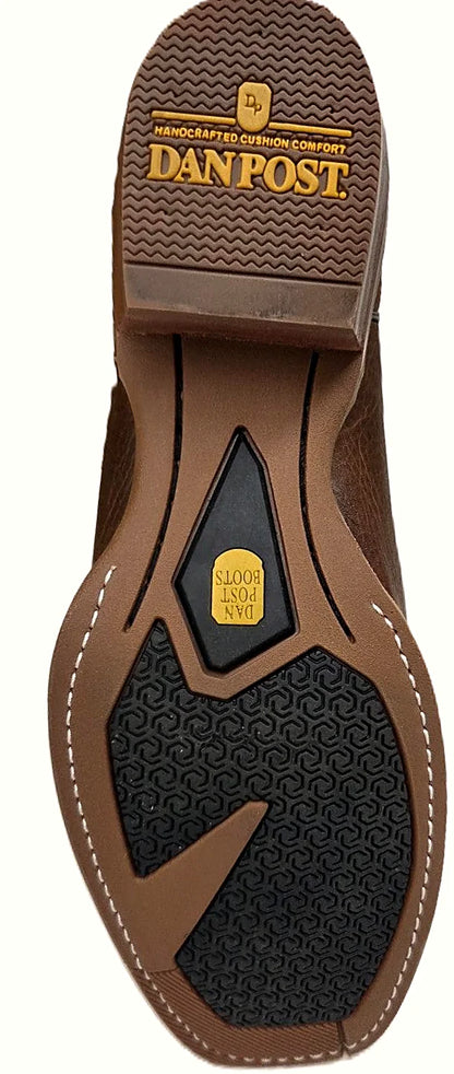Western boot with a removable orthotic insole
