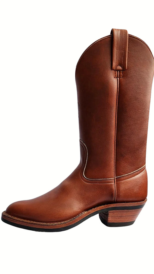 Heavy duty cowboy boot built on a composition sole